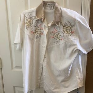 FINAL MARKDOWN Jane Ashley embellished blouse 2x